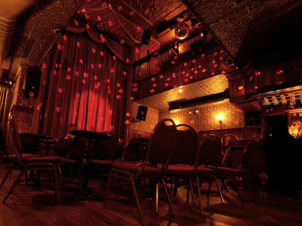 The Slipper Room stage